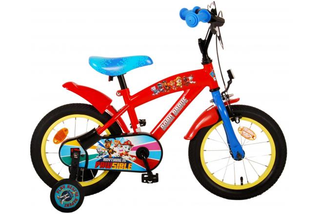 Paw Patrol children's bike - boys - 14 inch - Red/Blue