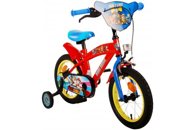 Paw Patrol children's bike - boys - 14 inch - Red/Blue