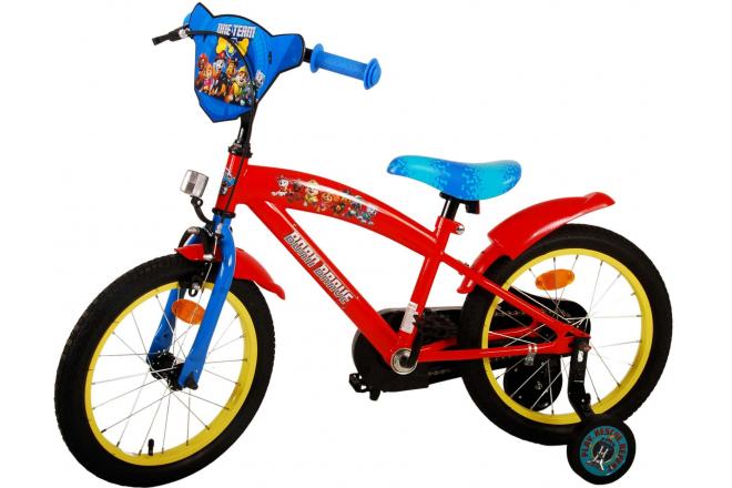 Paw Patrol Children's Bicycle - Boys - 16 inch - Red Blue