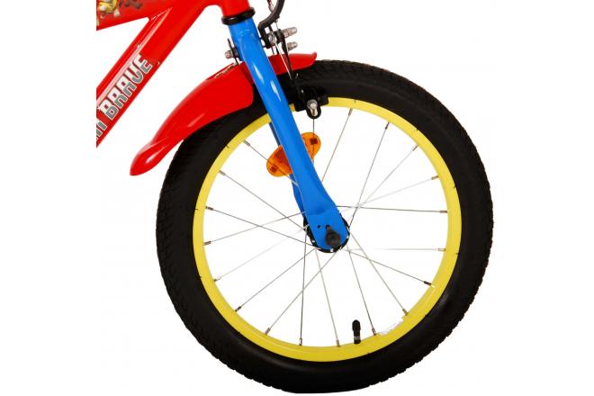 Paw Patrol Children's Bicycle - Boys - 16 inch - Red Blue