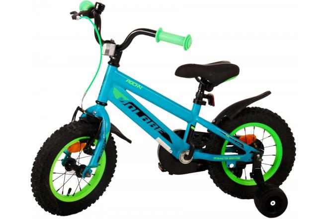 Volare Rocky Children's Bicycle - Boys - 12 inch - Green
