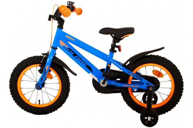 Volare Rocky Children's Bicycle - Boys - 14 inch - Blue