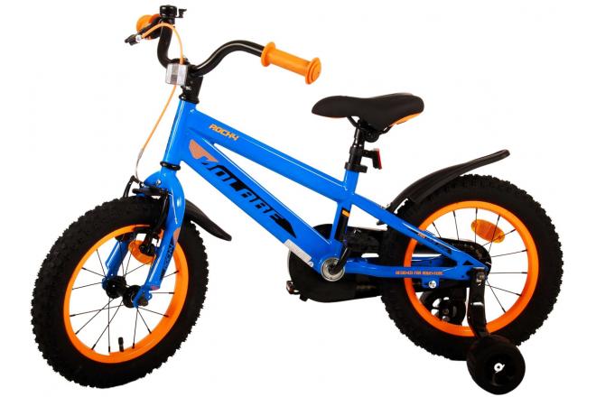 Volare Rocky Children's Bicycle - Boys - 14 inch - Blue