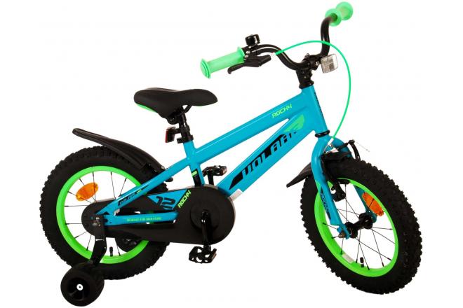 Volare Rocky Children's Bicycle - Boys - 14 inch - Green