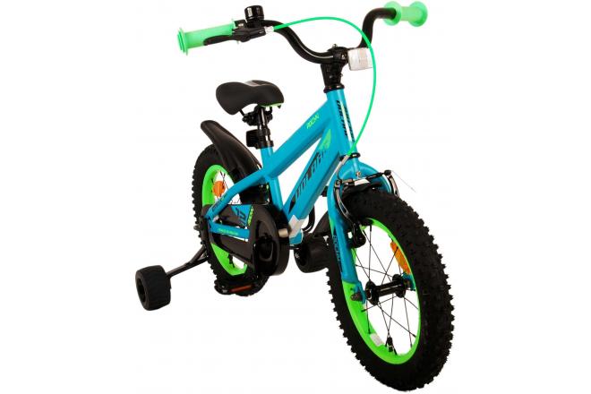 Volare Rocky Children's Bicycle - Boys - 14 inch - Green