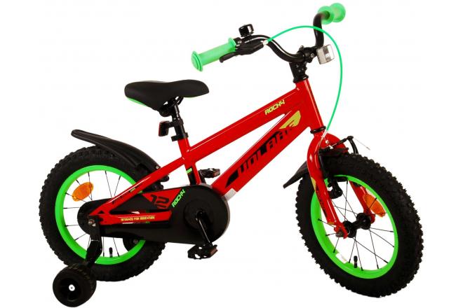 Volare Rocky Children's Bicycle - Boys - 14 inch - Red