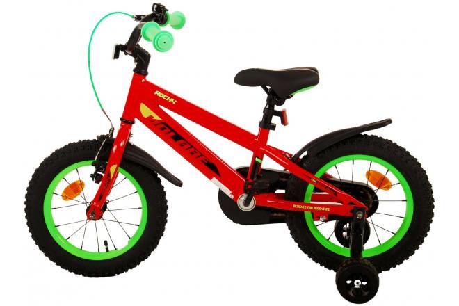 Volare Rocky Children's Bicycle - Boys - 14 inch - Red