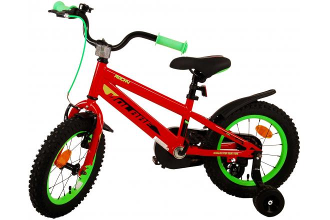 Volare Rocky Children's Bicycle - Boys - 14 inch - Red