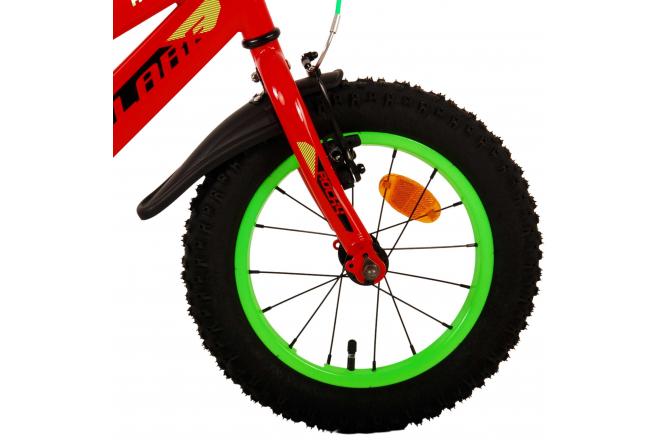 Volare Rocky Children's Bicycle - Boys - 14 inch - Red