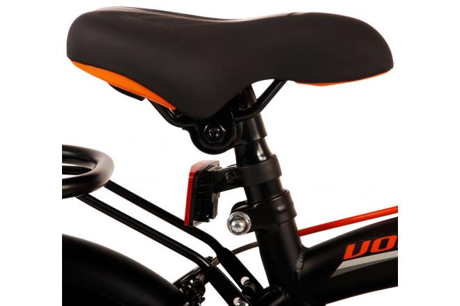 Volare Thombike Children's bike - Boys - 14 inch - Black Orange - Two Hand Brakes