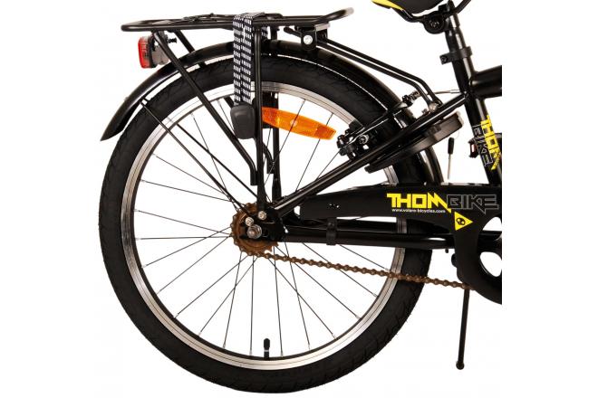 Volare Thombike Kids' bike - Boys - 20 inch - Black Yellow - Two Hand Brakes