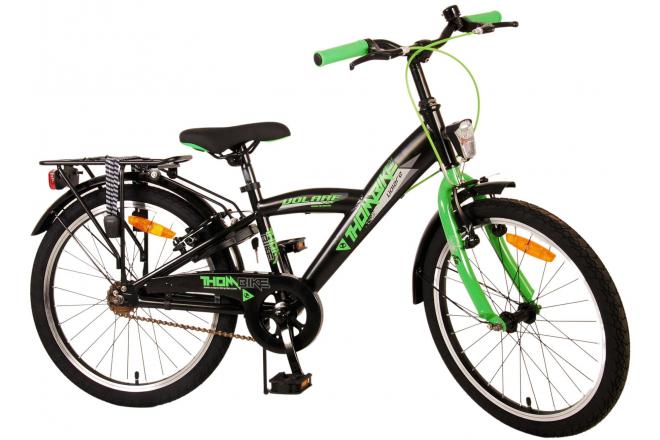 Volare Thombike Kids' bike - Boys - 20 inch - Black Green - Two Hand Brakes