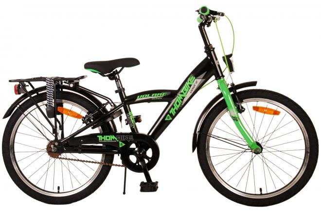 Volare Thombike Kids' bike - Boys - 20 inch - Black Green - Two Hand Brakes