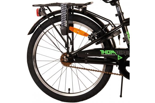 Volare Thombike Kids' bike - Boys - 20 inch - Black Green - Two Hand Brakes