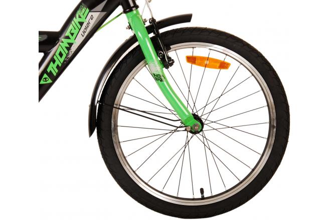 Volare Thombike Kids' bike - Boys - 20 inch - Black Green - Two Hand Brakes