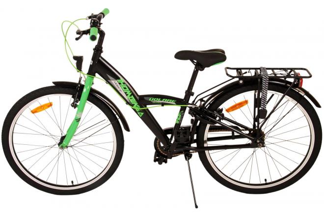 Volare Thombike Kids' bike - Boys - 24 inch - Black Green - Two hand brakes