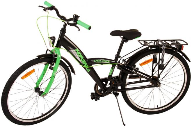 Volare Thombike Kids' bike - Boys - 24 inch - Black Green - Two hand brakes