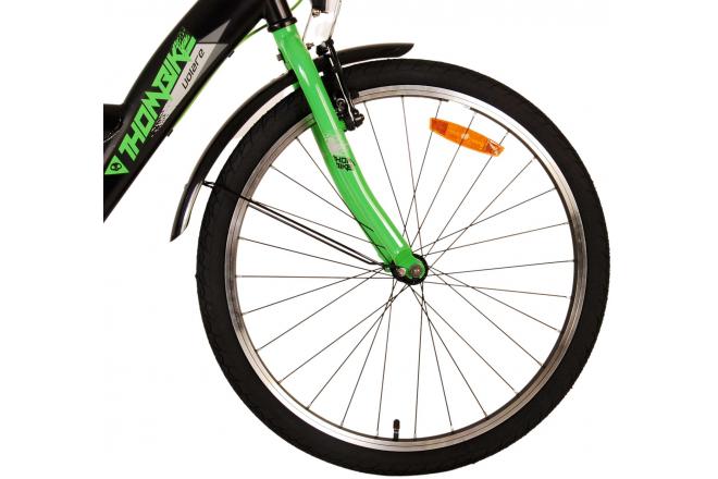 Volare Thombike Kids' bike - Boys - 24 inch - Black Green - Two hand brakes