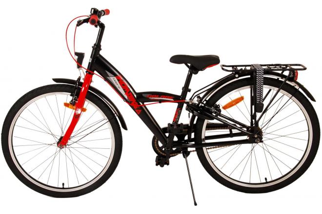 Volare Thombike Kids' bike - Boys - 24 inch - Black Red - Two hand brakes