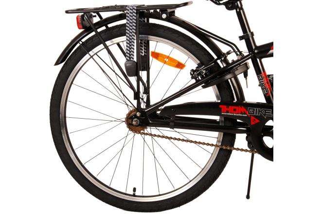 Volare Thombike Kids' bike - Boys - 24 inch - Black Red - Two hand brakes