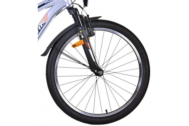 Volare Cross Kids bike - Boys - 24 inch - Silver - 18 gears