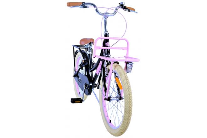 Volare Excellent Children's bike - Girls - 20 inch - Black - Two handbrakes