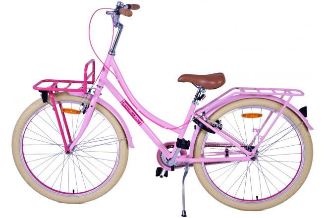 Volare Excellent Children's bike - Girls - 26 inch - Pink - Two hand brakes