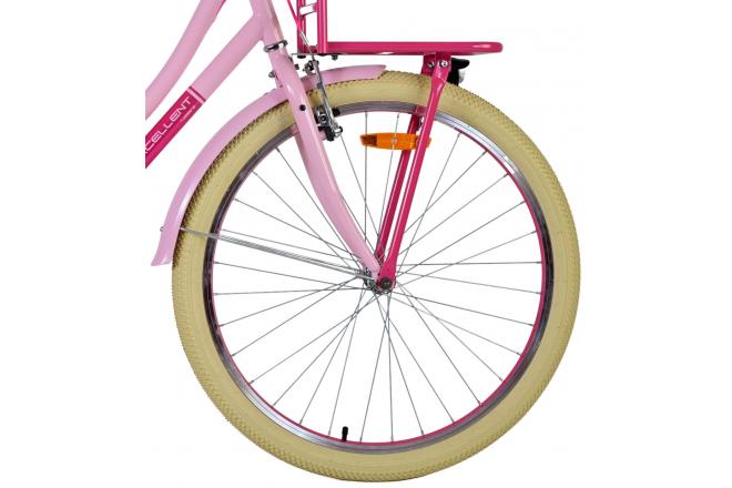 Volare Excellent Children's bike - Girls - 26 inch - Pink - Two hand brakes