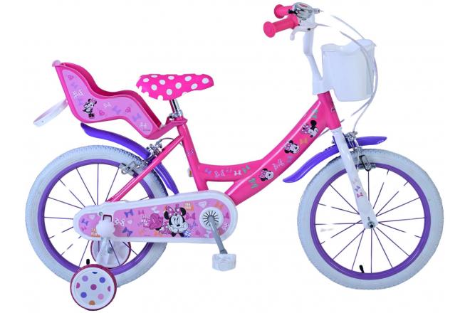 Minnie Cutest Ever! Children's bike - Girls - 16 inch - Pink - Two hand brakes