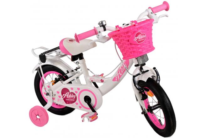 Volare Ashley Children's bike - Girls - 12 inch - White - Two hand brakes