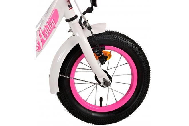 Volare Ashley Children's bike - Girls - 12 inch - White - Two hand brakes