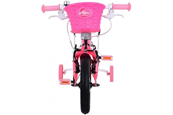 Volare Ashley Children's bike - Girls - 12 inch - Pink/Red - Two hand brakes