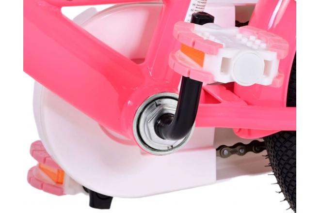 Volare Ashley Children's bike - Girls - 12 inch - Pink/Red - Two hand brakes
