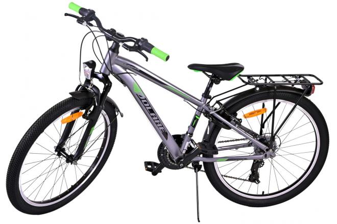 Volare Cross Kids bike - Boys - 24 inch - dark Grey - 18 gears