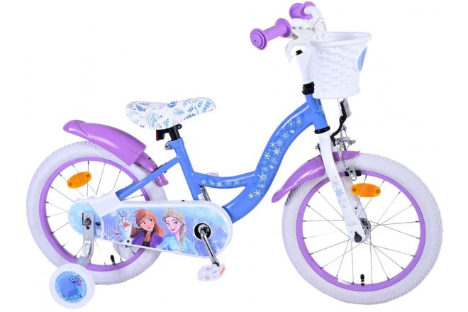 Disney Frozen 2 Children's Bicycle - Girls - 16 inch - Blue / Purple