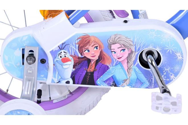 Disney Frozen 2 Children's Bicycle - Girls - 14 inch - Blue / Purple