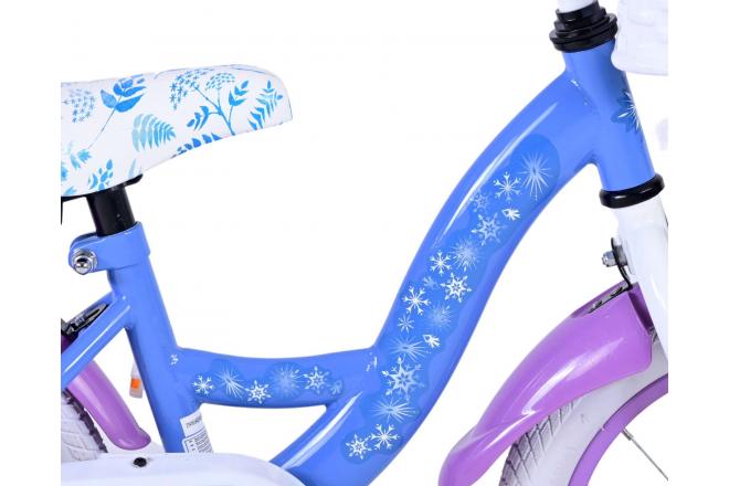 Disney Frozen 2 Children's Bicycle - Girls - 14 inch - Blue / Purple