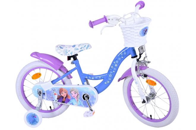 Disney Frozen 2 Children's Bicycle - Girls - 16 inch - Blue / Purple