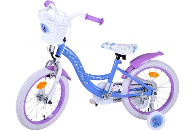 Disney Frozen 2 Children's Bicycle - Girls - 16 inch - Blue / Purple