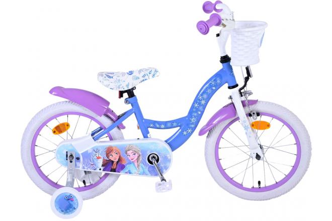 Disney Frozen 2 Children's Bicycle - Girls - 16 inch - Blue / Purple