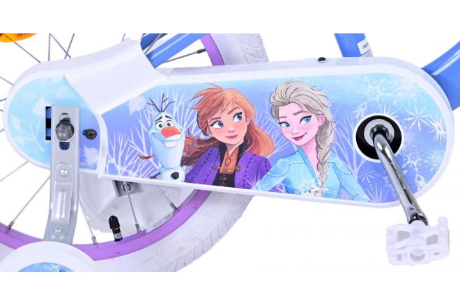 Disney Frozen 2 Children's Bicycle - Girls - 16 inch - Blue / Purple