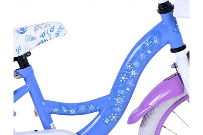 Disney Frozen 2 Children's Bicycle - Girls - 16 inch - Blue / Purple