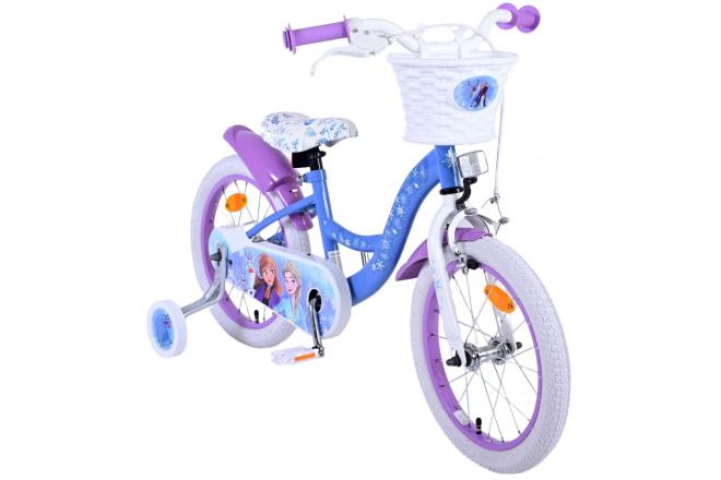 Disney Frozen 2 Children's Bicycle - Girls - 16 inch - Blue / Purple