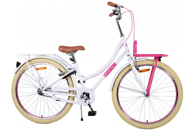 Volare Excellent Children's bike - Girls - 26 inches - White - Two hand brakes