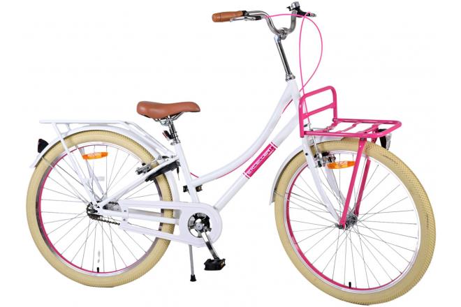 Volare Excellent Children's bike - Girls - 26 inches - White - Two hand brakes