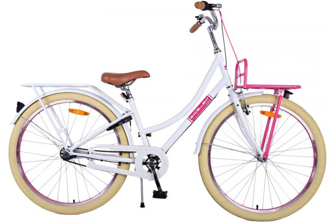 Volare Excellent Children's bike - Girls - 26 inches - White - Shimano Nexus 3 gears