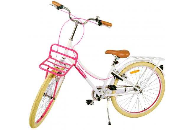 Volare Excellent Children's bike - Girls - 26 inches - White - Two hand brakes