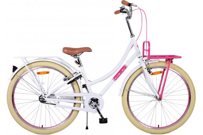 Volare Excellent Children's bike - Girls - 26 inches - White - Two hand brakes