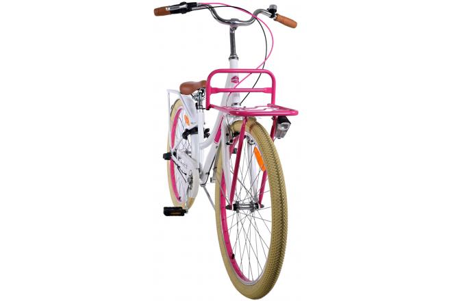 Volare Excellent Children's bike - Girls - 26 inches - White - Shimano Nexus 3 gears
