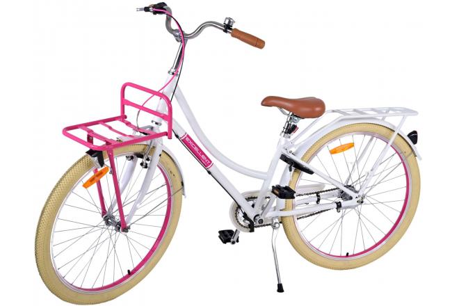 Volare Excellent Children's bike - Girls - 26 inches - White - Shimano Nexus 3 gears